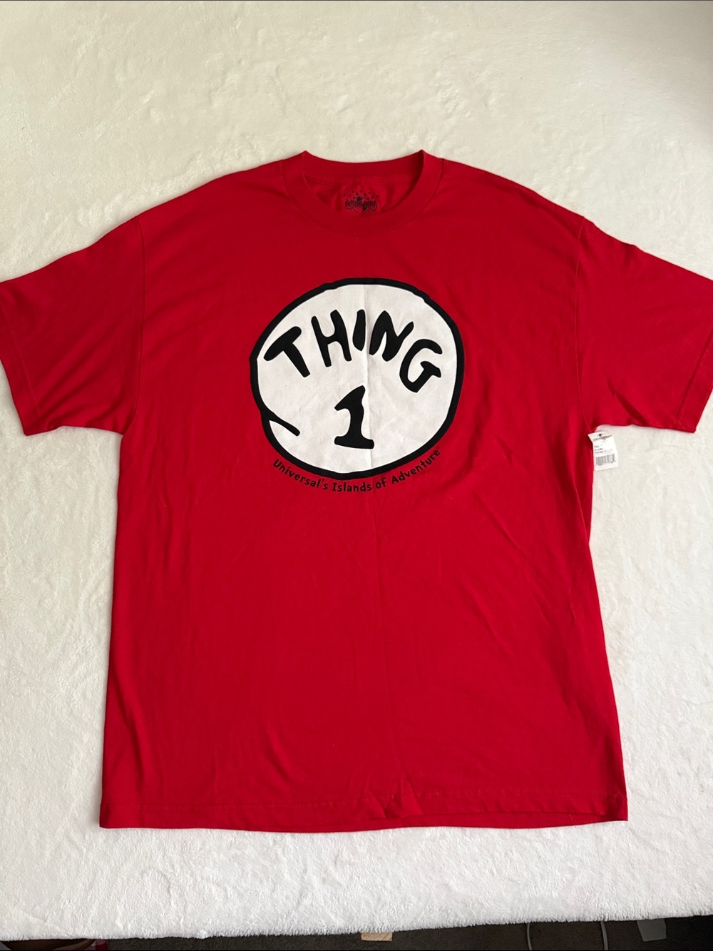 Universal Studios Red "Thing 1" Graphic Tee - Men's